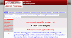 Desktop Screenshot of advanced-technology.co.uk